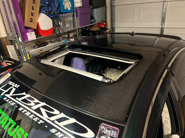 G37 Sedan Carbon Fiber Roof Cap