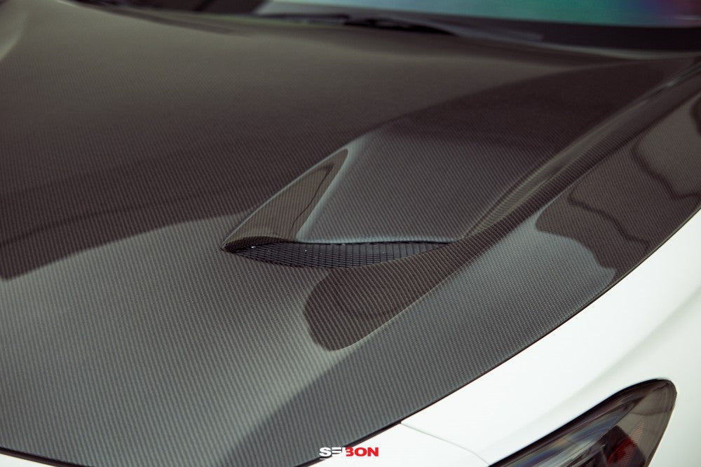 Seibon TSII-STYLE CARBON FIBER HOOD FOR 2017-2020 INFINITI Q60