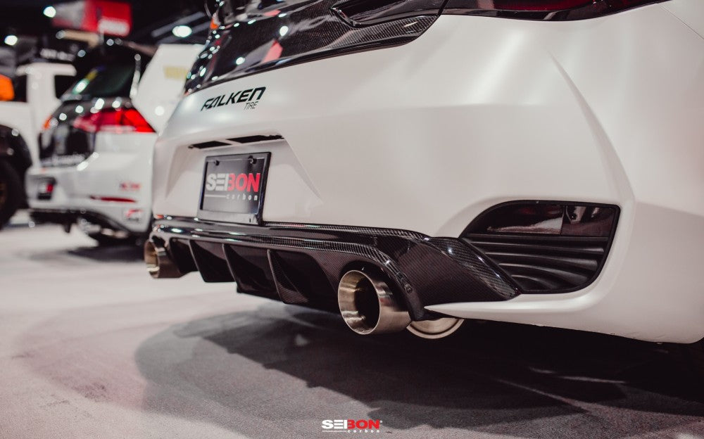 Seibon. TB-STYLE CARBON FIBER REAR LIP FOR 2017-2020 INFINITI Q60
