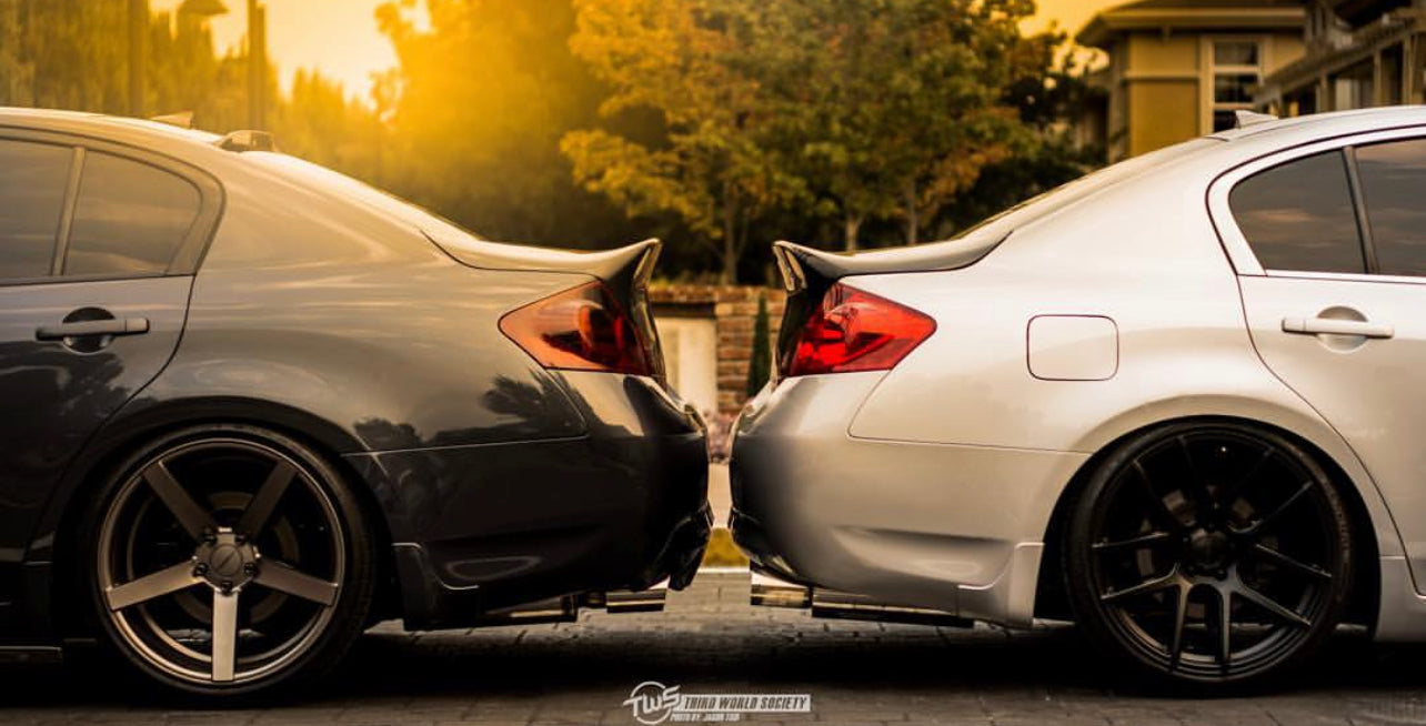 2007 + INFINITI G SEDAN BELLA DUCKBILL TRUNK