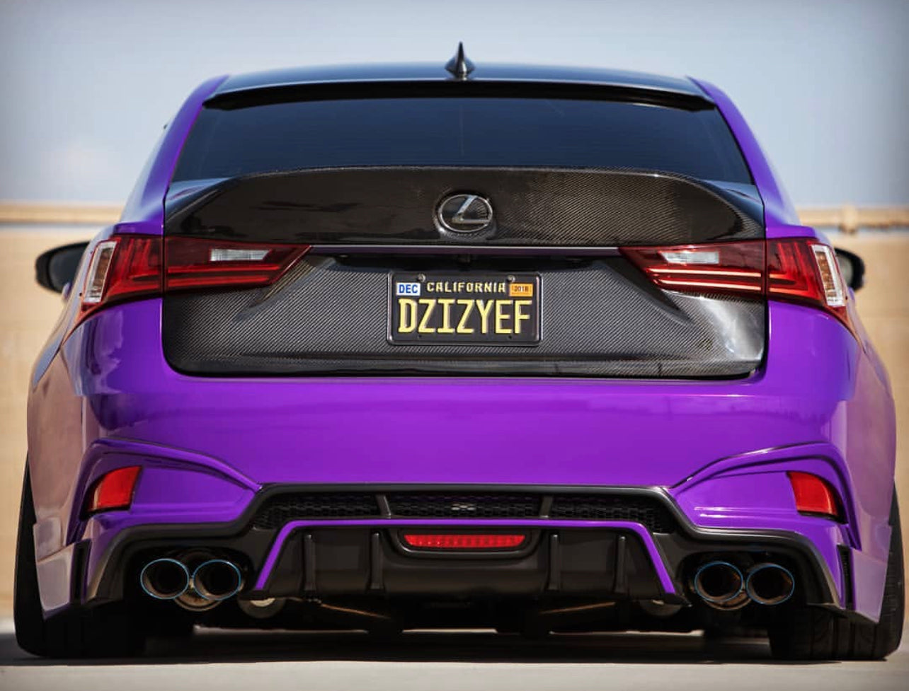 Lexus 3is Bella Duckbill trunk