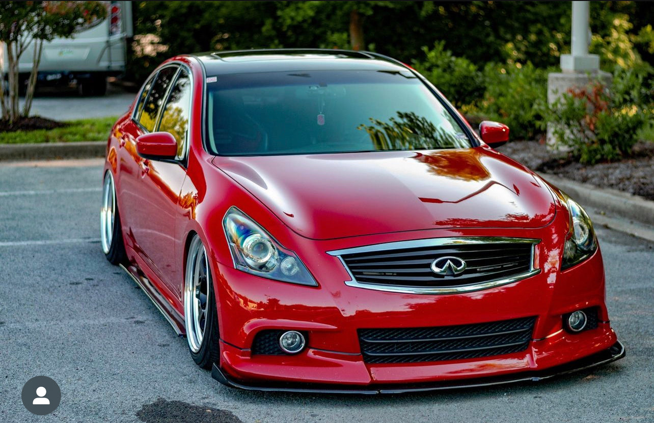 2007+ INFINITI CARBON FIBER SIDE SPLITTERS