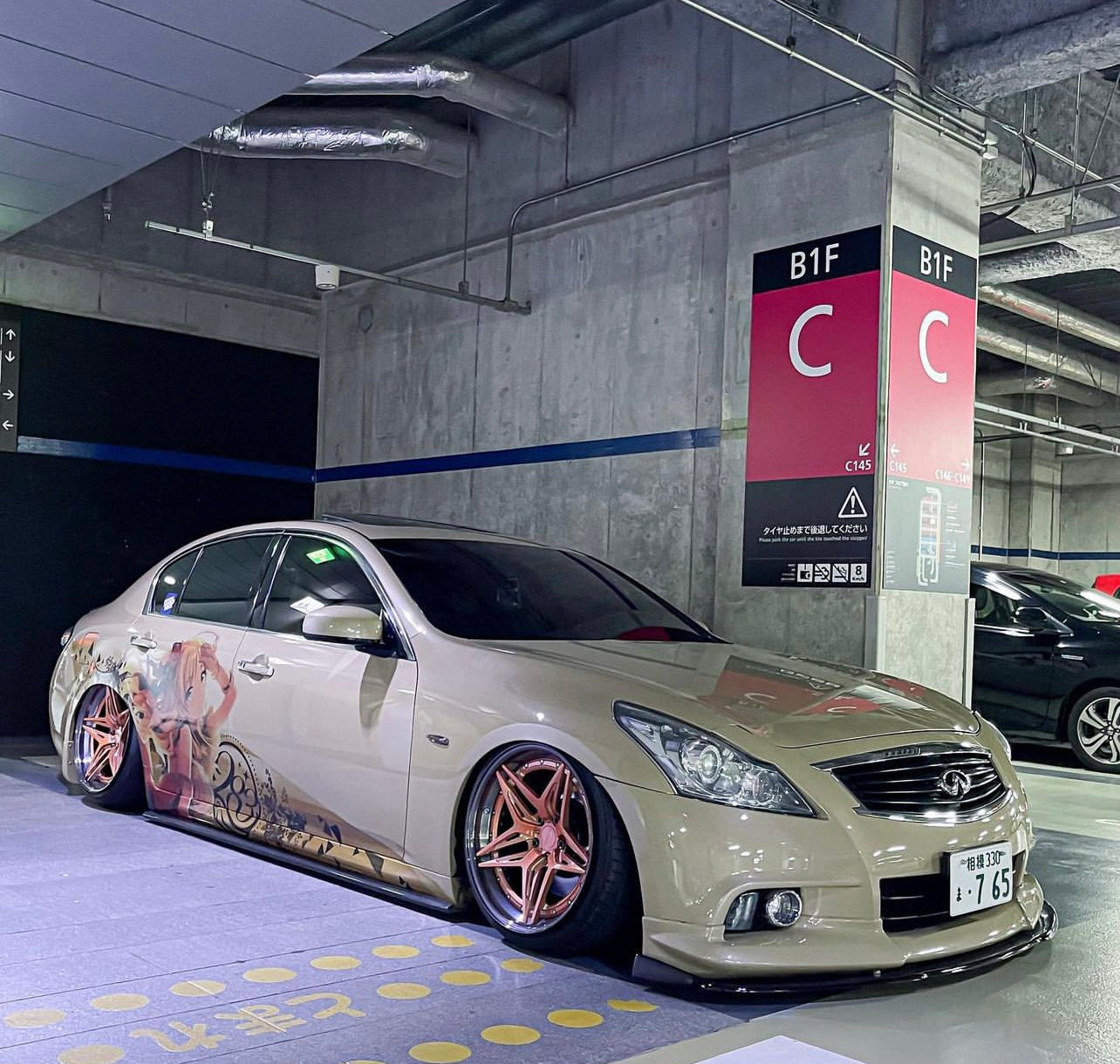 2010+ INFINITI G SPORT SEDAN CARBON FIBER FRONT SPLITTER
