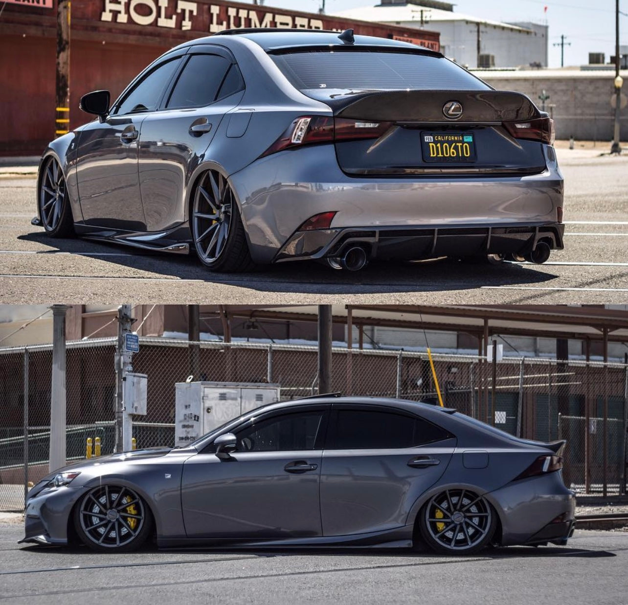Lexus 3is Bella Duckbill trunk