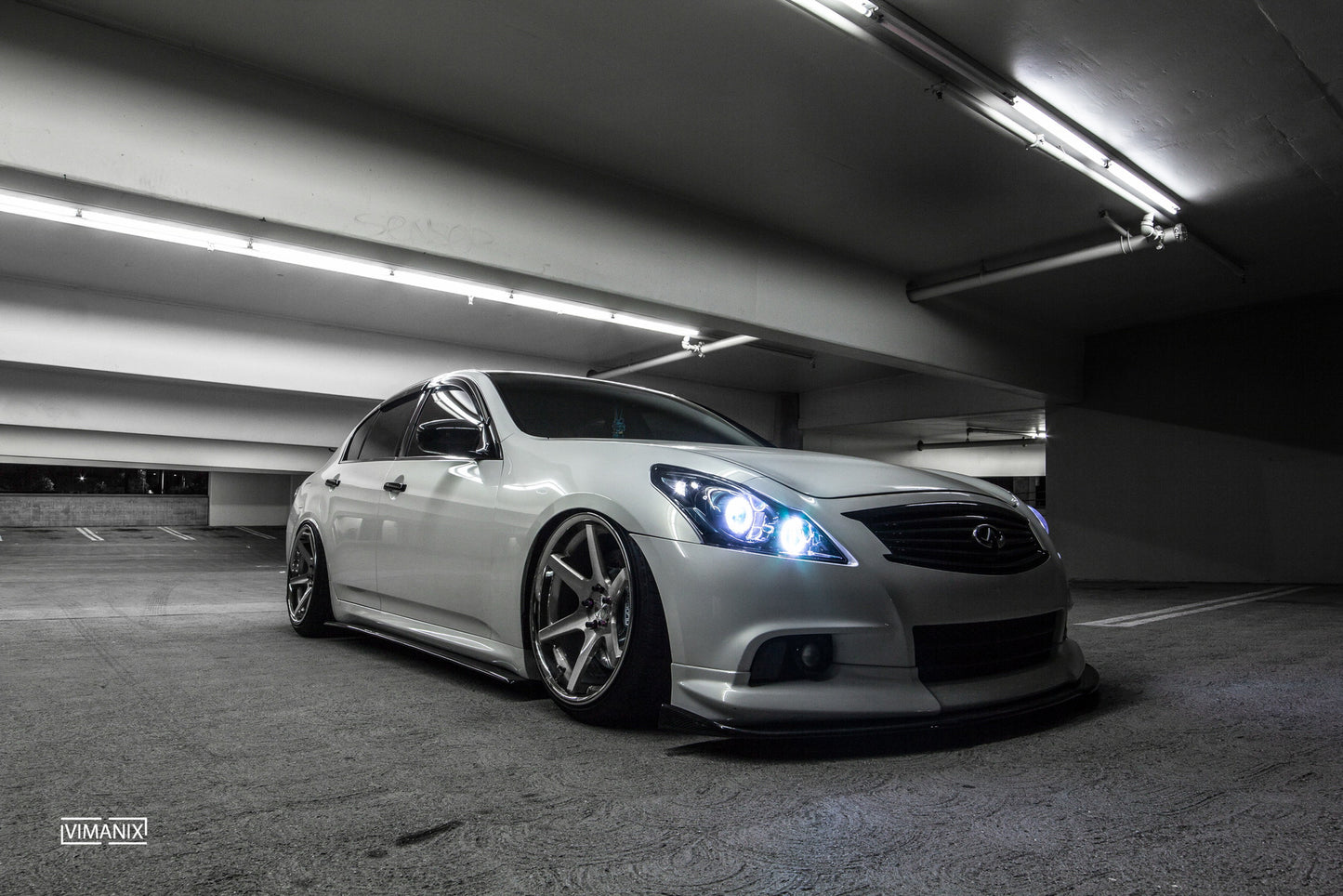 2007+ INFINITI CARBON FIBER SIDE SPLITTERS