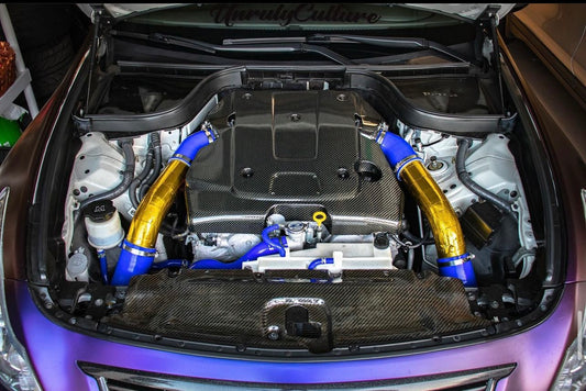 2007 + INFINITI G CARBON FIBER ENGINE COVER