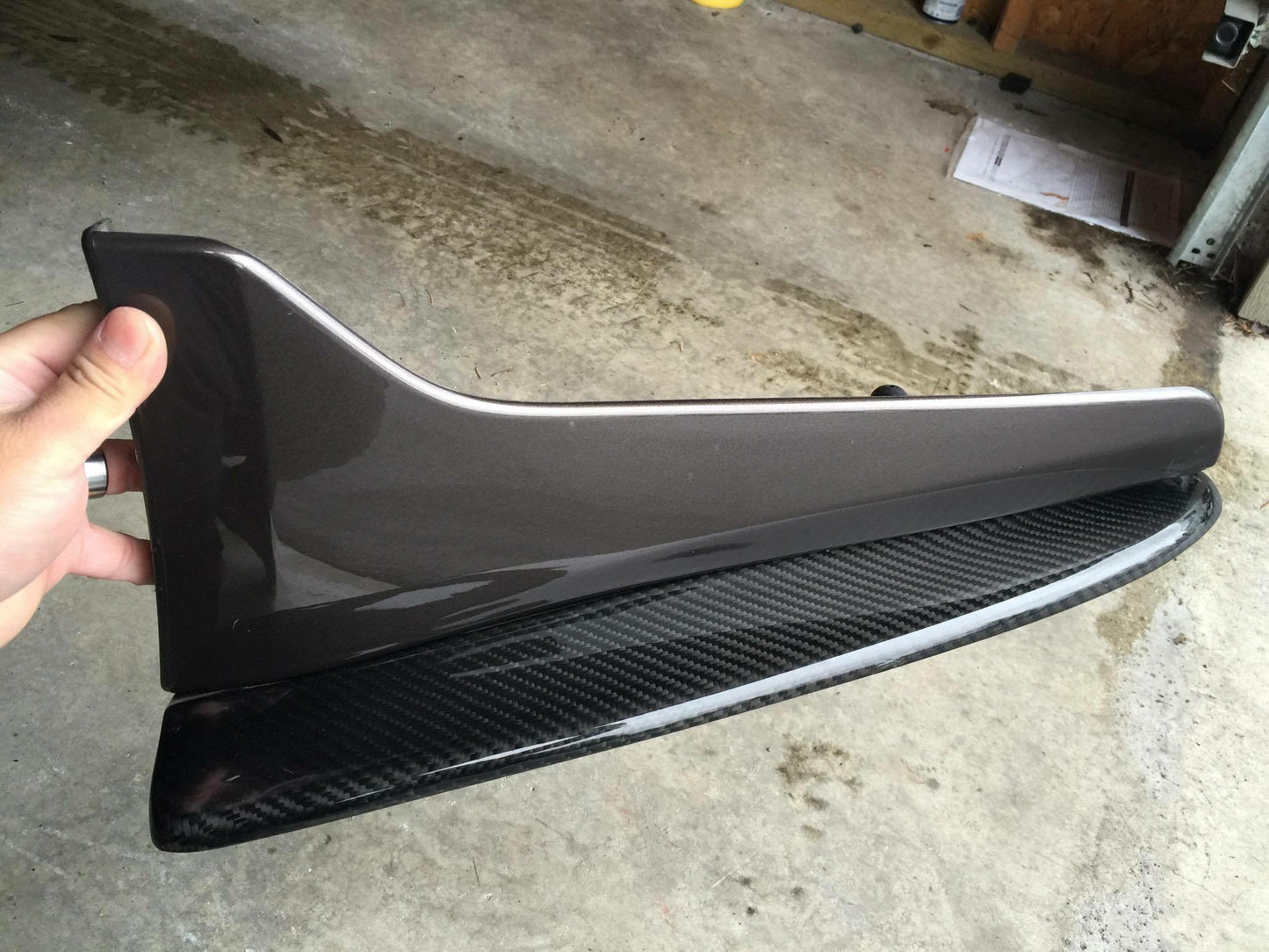 2010+ INFINITI  CARBON FIBER REAR SPATS/SPLITTERS