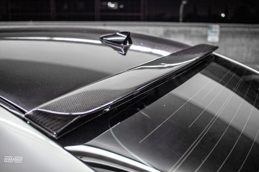 2007 + INFINITI G SEDAN CARBON FIBER ROOF WING